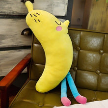 Load image into Gallery viewer, Multiple Styles Selected New Fruits Vegetables Banana Lemon Eggplant Broccoli Pineapple Plush Toy Soft Stuffed Doll Pillow Baby