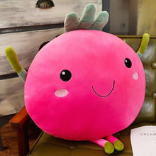 Load image into Gallery viewer, Multiple Styles Selected New Fruits Vegetables Banana Lemon Eggplant Broccoli Pineapple Plush Toy Soft Stuffed Doll Pillow Baby