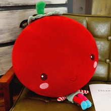 Load image into Gallery viewer, Multiple Styles Selected New Fruits Vegetables Banana Lemon Eggplant Broccoli Pineapple Plush Toy Soft Stuffed Doll Pillow Baby