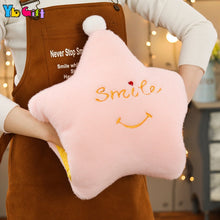 Load image into Gallery viewer, Soft Plush Pillow Cushion Pink Grey Clouds Star Crown Stuffed Toy Plush Handwarmer Baby Kids Toy Pillow Sofa Bed Decoration