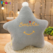 Load image into Gallery viewer, Soft Plush Pillow Cushion Pink Grey Clouds Star Crown Stuffed Toy Plush Handwarmer Baby Kids Toy Pillow Sofa Bed Decoration