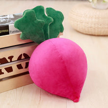 Load image into Gallery viewer, 40/70/110cm Cartoon radish plush toy stuffed soft vegetable pillows for baby kids birthday gift sofa cushion and room decoration
