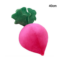 Load image into Gallery viewer, 40/70cm Simulation Radish Plush Toy Stuffed Soft Vegetable Pillows For Baby Kids Birthday Gift Sofa Cushion And Room Decoration

