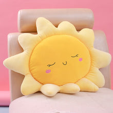 Load image into Gallery viewer, sky series plush toy stuffed soft cartoon cloud sun plush pillow cute sofa cushion for kids birthday gift
