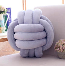 Load image into Gallery viewer, 40CM Plush Hand Knotted Pillow Cushion Sofa Cushion Knotted Ball Children Room Decoration Doll Boy Girl Birthday Home Gift
