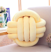 Load image into Gallery viewer, 40CM Plush Hand Knotted Pillow Cushion Sofa Cushion Knotted Ball Children Room Decoration Doll Boy Girl Birthday Home Gift

