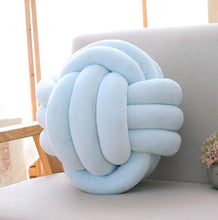 Load image into Gallery viewer, 40CM Plush Hand Knotted Pillow Cushion Sofa Cushion Knotted Ball Children Room Decoration Doll Boy Girl Birthday Home Gift
