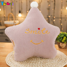 Load image into Gallery viewer, Soft Plush Pillow Cushion Pink Grey Clouds Star Crown Stuffed Toy Plush Handwarmer Baby Kids Toy Pillow Sofa Bed Decoration
