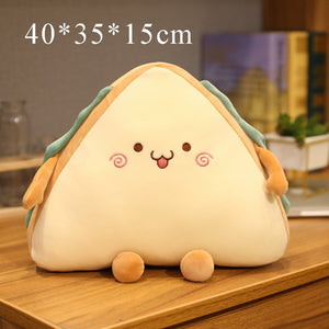 1pc 30/40/60CM kawaii Cake Plush Toys Cute Stuffed Soft Food Pillow Home Decor Sofa Cushion for Children Girls Birthday Gift