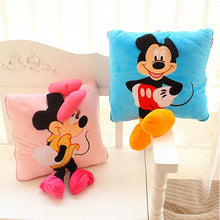 Load image into Gallery viewer, Azoo 35cm Creative 3D Mickey &amp; Minnie Mouse Plush Pillow Kawaii Mickey and Minnie Plush Toys Kids Toys Christmas Gifts
